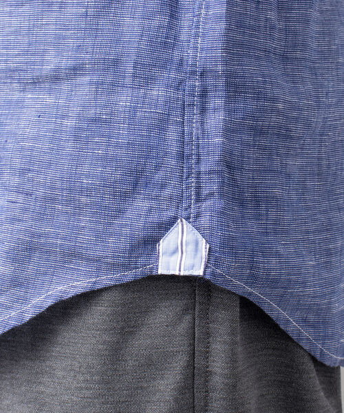 NOLLEY'S goodman(ノーリーズグッドマン)の「リネンカッタウェイシャツ(シャツ/ブラウス・メンズ・ホワイト/ブルー/ベージュ系その他3/パープル系その他4・SMALL/MEDIUM/X-LARGE/LARGE)」の11枚目の写真