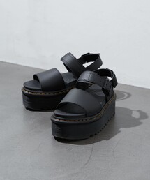 【Dr.Martens/ドクターマーチン】 VOSS QUAD HYDRO プラットフォームサンダル　26725001