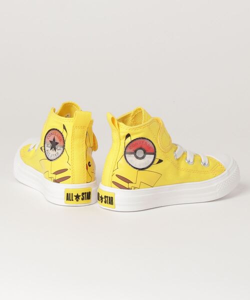 RUGGEDWORKS（ラゲッドワークス）の「チャイルドオールスターライトポケモン  ピカチュウ（スニーカー・キッズ・イエロー・16.0cm/15.0cm）」の2枚目の写真