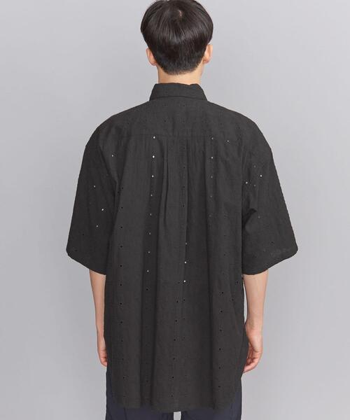 niche.(ニッチ)の「【別注】 <Niche. (ニッチ) > F/LACE OV SHIRT/シャツ(シャツ/ブラウス・メンズ・ブラック/オリーブ・M/L)」の5枚目の写真