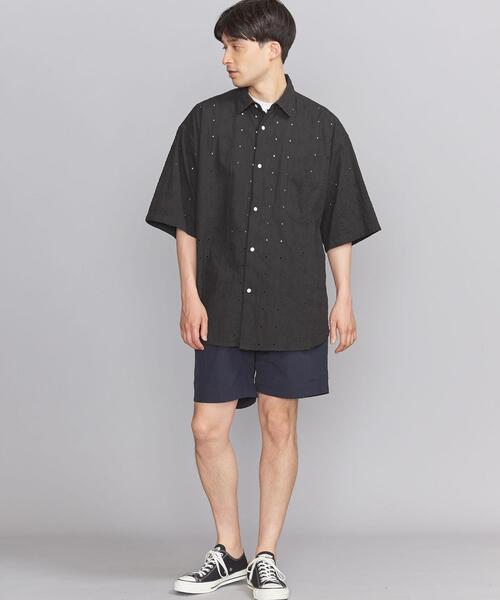 niche.(ニッチ)の「【別注】 <Niche. (ニッチ) > F/LACE OV SHIRT/シャツ(シャツ/ブラウス・メンズ・ブラック/オリーブ・M/L)」の9枚目の写真