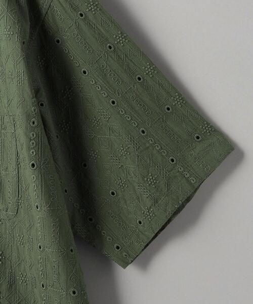 niche.(ニッチ)の「【別注】 <Niche. (ニッチ) > F/LACE OV SHIRT/シャツ(シャツ/ブラウス・メンズ・ブラック/オリーブ・M/L)」の15枚目の写真