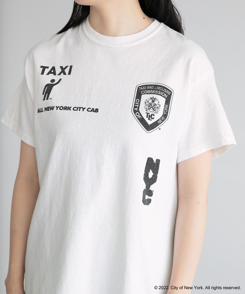 yuw（ユウ）の「ＮＹＣ　ＳＳ　Ｔｅｅ　278644（Tシャツ/カットソー・レディース・ホワイト/ネイビー/ピンク・FREE）」の18枚目の写真