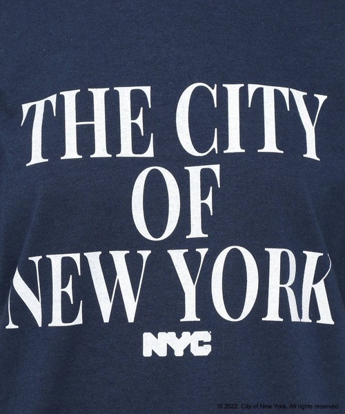 yuw（ユウ）の「ＮＹＣ　ＳＳ　Ｔｅｅ　278644（Tシャツ/カットソー・レディース・ホワイト/ネイビー/ピンク・FREE）」の22枚目の写真