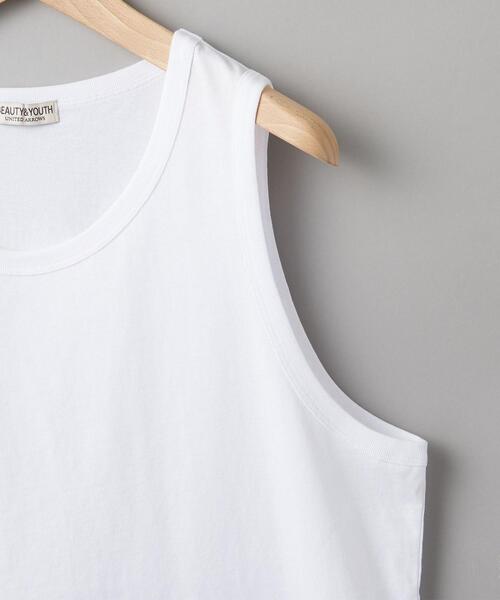 BEAUTY&YOUTH UNITED ARROWS（ビューティーアンドユースユナイテッドアローズ）の「KOUKIN タンクトップ（タンクトップ・メンズ・ホワイト/ブラック/グレー・S/M/L/XL）」の6枚目の写真