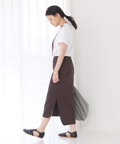 BIANCA（ビアンカ）の「【BIANCA】レザーグルカサンダル（サンダル・レディース・ブラック/ホワイト・37/39/38）」の9枚目の写真