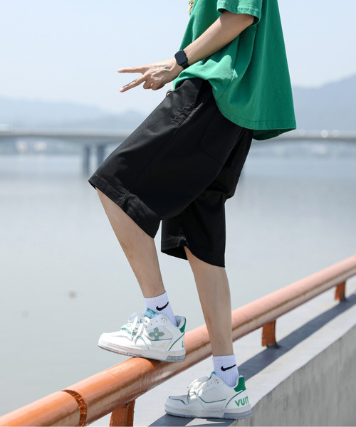 AIRWALK（エアウォーク）の「【neos -addictive design-】AIRWALK エアウォーク ルーズシルエット スケーター ショートパンツ（その他パンツ・メンズ・チャコールグレー/ブラック/ベージュ・MEDIUM/LARGE）」の17枚目の写真