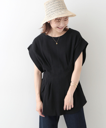 【CLANE/クラネ】 YAKKO SLEEVE HEAVY リブカットソー