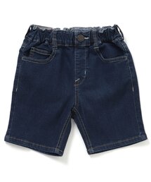接触冷感デニムパンツ 5分丈