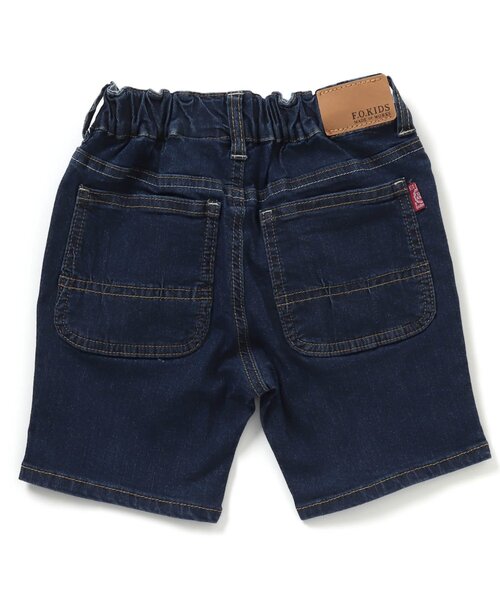 F.O.KIDS(エフオーキッズ)の「接触冷感デニムパンツ 5分丈(その他パンツ・キッズ・ネイビー/ブルー・90/100/110/120/80/130/95/140)」の4枚目の写真