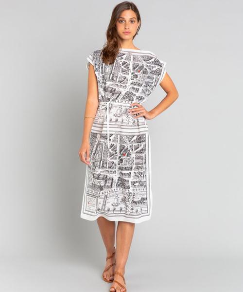 agnes b.(アニエスベー)の「ICC2 ROBE Rue du Jour ワンピース(ワンピース・レディース・ホワイト・FREE)」の1枚目の写真