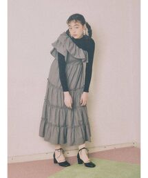 merry jenny | ワンショルダーティアードワンピース(ワンピース)