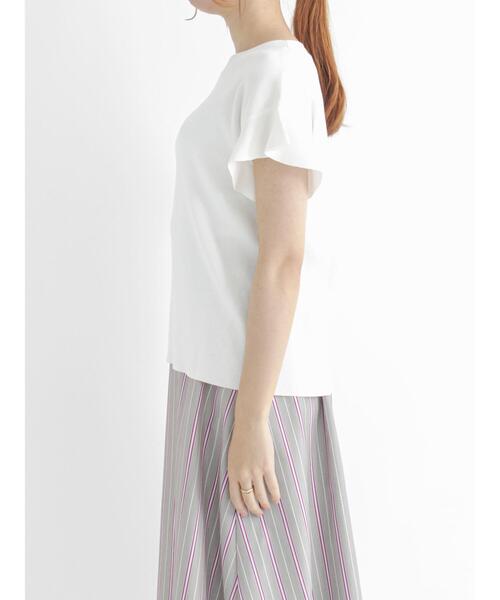 Te chichi(テチチ)の「フレアスリーブニット(ニット/セーター・レディース・ブラック/ブラウン/オフホワイト/グリーン・フリ-)」の20枚目の写真