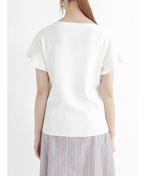 Te chichi(テチチ)の「フレアスリーブニット(ニット/セーター・レディース・ブラック/ブラウン/オフホワイト/グリーン・フリ-)」の21枚目の写真