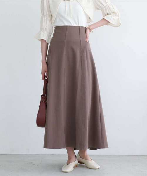 archives（アルシーヴ）の「Ｔ／Ｒバックレースアップスカート（スカート・レディース・ブラック/ブラウン/アイボリー/モカ・MEDIUM）」の21枚目の写真