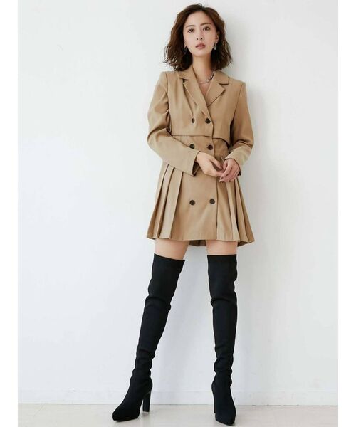 GYDA(ジェイダ)の「インストームサイハイニットブーツ(ブーツ・レディース・ブラック・SMALL/MEDIUM/LARGE)」の4枚目の写真