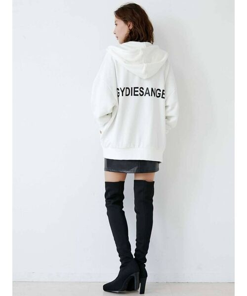 GYDA(ジェイダ)の「インストームサイハイニットブーツ(ブーツ・レディース・ブラック・SMALL/MEDIUM/LARGE)」の6枚目の写真