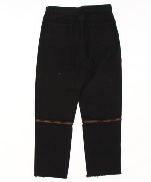 Mimma/Mimaa（ミマ）の「【Mimma/Mimaa】パイピングロックデニム（デニムパンツ・メンズ・ホワイト/ブラック/ブルー・FREE）」の8枚目の写真