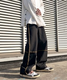 Mimma/Mimaa | 【Mimma/Mimaa】パイピングロックデニム(デニムパンツ)