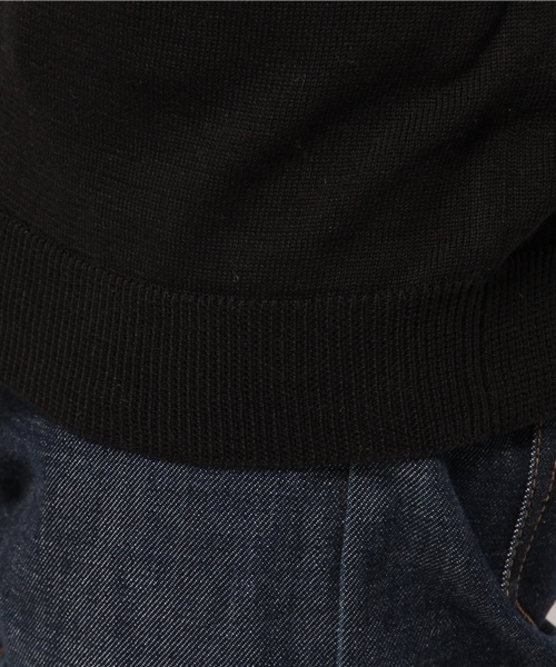 GIORDANO（ジョルダーノ）の「[GIORDANO]ライン刺繍カーディガン（カーディガン/ボレロ・メンズ・ブラック/グレー/ネイビー/レッド・SMALL/MEDIUM/LARGE）」の12枚目の写真