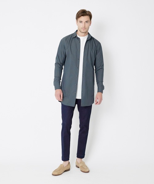 junhashimoto（ジュンハシモト）の「DENIM SLACKS（デニムパンツ・メンズ・ブラック/インディゴブルー・2/4/3/5）」の12枚目の写真