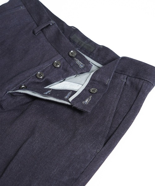 junhashimoto（ジュンハシモト）の「DENIM SLACKS（デニムパンツ・メンズ・ブラック/インディゴブルー・2/4/3/5）」の14枚目の写真