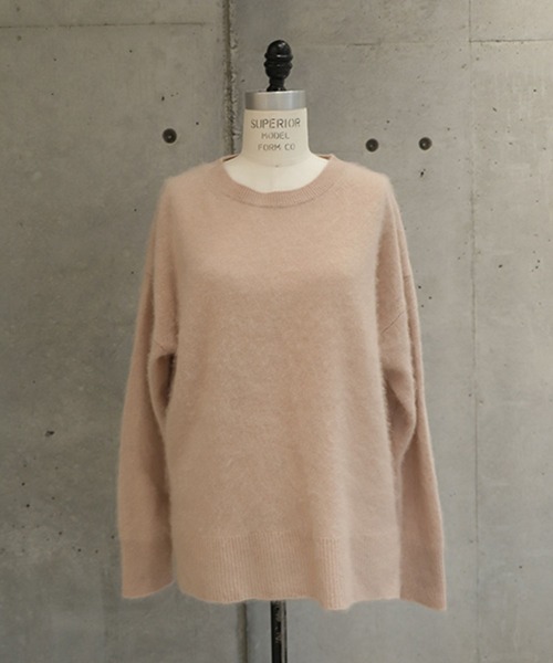 Chaos ブラウニークルーニットプルオーバー Chaos（カオス）の「Chaos(カオス)/ブラウニ－クルーニットプル