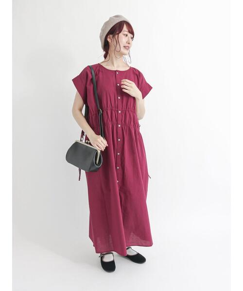 Samansa Mos2（サマンサ モスモス）の「がまぐちショルダーバッグ（ハンドバッグ・レディース・ブラック/ブラウン/グリーン・ﾌﾘ-）」の10枚目の写真