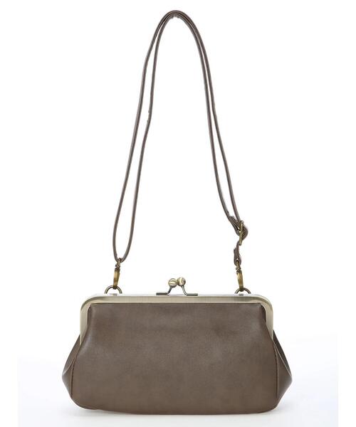 Samansa Mos2（サマンサ モスモス）の「がまぐちショルダーバッグ（ハンドバッグ・レディース・ブラック/ブラウン/グリーン・ﾌﾘ-）」の16枚目の写真