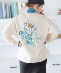 PBLIM | PAGEBOYLIM/フラワーメッセージスウェット(スウェット)