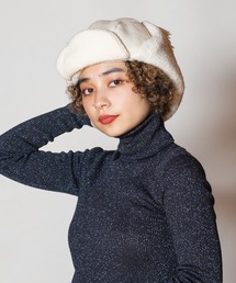 ニットフライトキャップ　KNITTED FLIGHT CAP／CA4LA CA4LA（カシラ）の「KNITTED FLIGHT CAP（キャップ）」 - WEAR