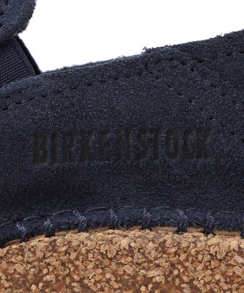 BIRKENSTOCKカランCallanスウェード スリッポン紺バブーシュ美品 BIRKENSTOCKカランCallanスウェード スリッポン紺バブーシュ美品