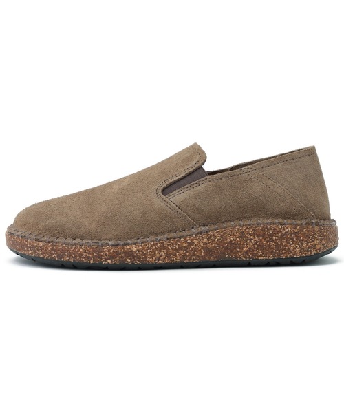 BIRKENSTOCKカランCallanスウェード スリッポン紺バブーシュ美品 BIRKENSTOCKカランCallanスウェード スリッポン紺バブーシュ美品