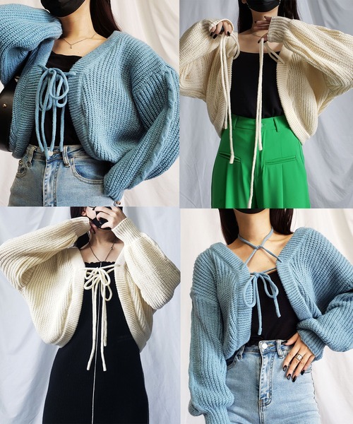 ⭐️試着のみ⭐️25SS LVプリーツカラー モノグラム リボン付 ニットトップ黒M ⭐️試着のみ⭐️25SS LVプリーツカラー モノグラム リボン付 ニット