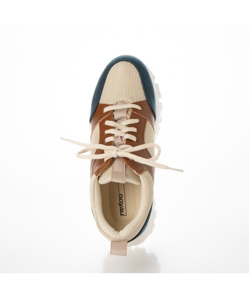 noyau（ノヤウ）の「カラーコンビダッドスニーカー（スニーカー・レディース・ブラウン系その他/ホワイト/ブラック/ベージュ系その他・S/LL/M/L）」の17枚目の写真