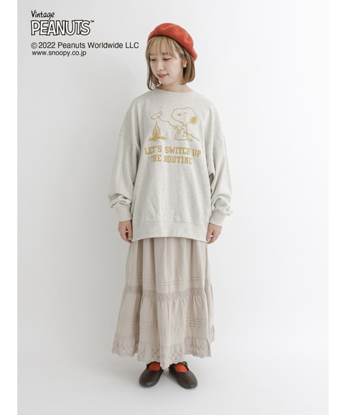 SM2 - KELTY クルーネックスウェット サマンサモスモス スヌーピー KELTY】PEANUTSクルーネックスウェット サマンサモスモス SM2