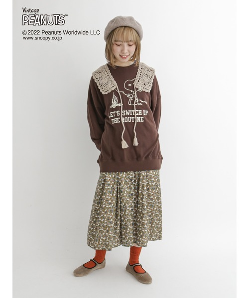 SM2 - KELTY クルーネックスウェット サマンサモスモス スヌーピー Samansa Mos2（サマンサ モスモス）の「【KELTY】PEANUTSクルー