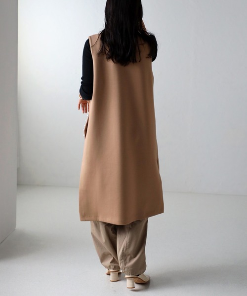 Bonjour Sagan（ボンジュールサガン）の「ビッグパールボタンロング