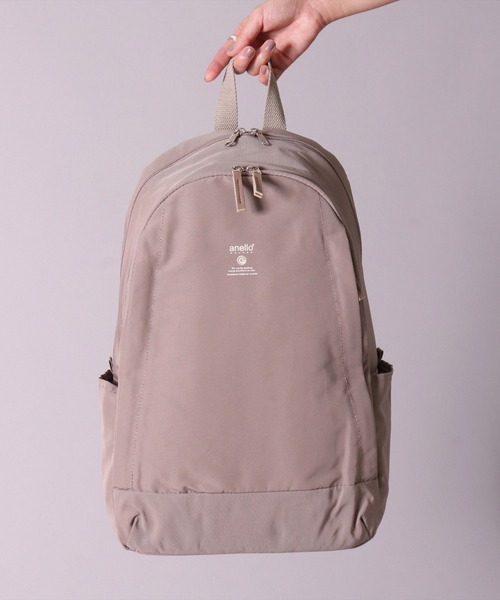 anello(アネロ)の「(LF)【anello】10ポケット デイパック(バックパック/リュック・レディース・ブラック/ネイビー/グレー/グレイッシュベージュ・ONE SIZE)」の12枚目の写真