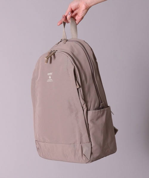 anello(アネロ)の「(LF)【anello】10ポケット デイパック(バックパック/リュック・レディース・ブラック/ネイビー/グレー/グレイッシュベージュ・ONE SIZE)」の11枚目の写真