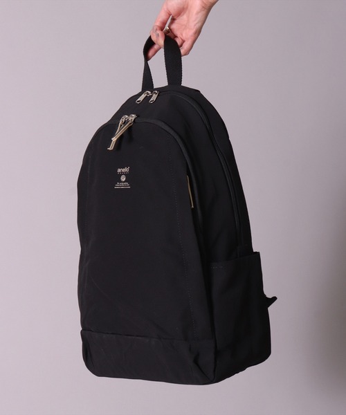 anello(アネロ)の「(LF)【anello】10ポケット デイパック(バックパック/リュック・レディース・ブラック/ネイビー/グレー/グレイッシュベージュ・ONE SIZE)」の7枚目の写真