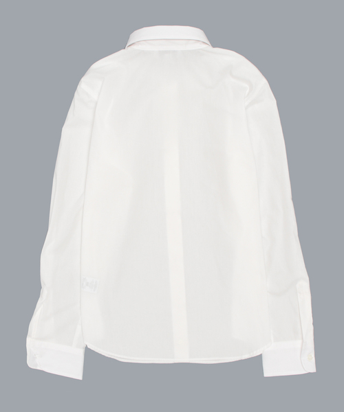 agnes b.（アニエスベー）の「コットン ポプリン 長袖 ブラウス "Jasmine"（シャツ/ブラウス・レディース・ホワイト・38/40/36）」の2枚目の写真