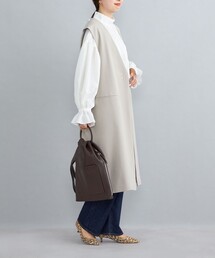 ツイルロングジレ◆