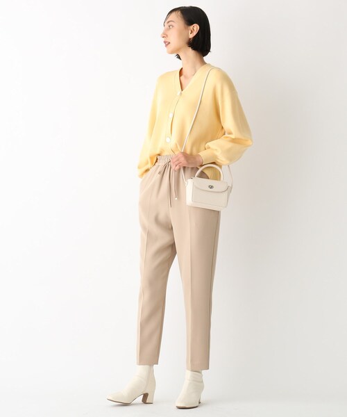 OPAQUE.CLIP(オペークドットクリップ)の「◆マイクロミニポシェット(ショルダーバッグ・レディース・ボルドー/ダークグリーン/オフホワイト・00)」の14枚目の写真