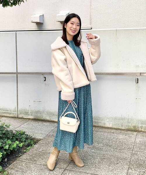 OPAQUE.CLIP(オペークドットクリップ)の「◆マイクロミニポシェット(ショルダーバッグ・レディース・ボルドー/ダークグリーン/オフホワイト・00)」の16枚目の写真