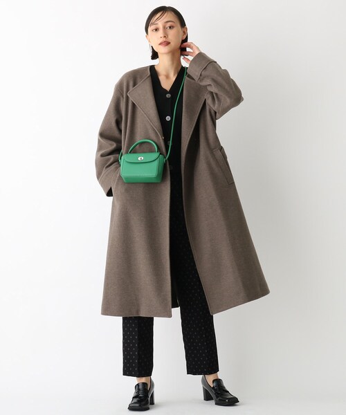 OPAQUE.CLIP(オペークドットクリップ)の「◆マイクロミニポシェット(ショルダーバッグ・レディース・ボルドー/ダークグリーン/オフホワイト・00)」の19枚目の写真