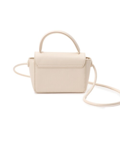 OPAQUE.CLIP(オペークドットクリップ)の「◆マイクロミニポシェット(ショルダーバッグ・レディース・ボルドー/ダークグリーン/オフホワイト・00)」の22枚目の写真