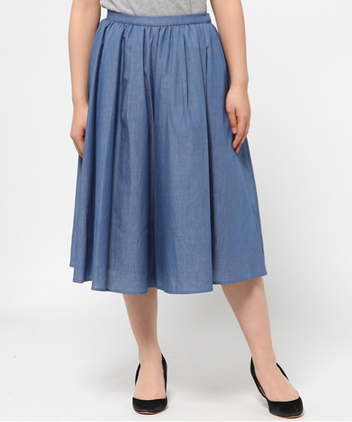 N.（N. Natural Beauty Basic）（エヌエヌナチュラルビューティーベーシック）の「【non-no7月号掲載】エアリーガウチョパンツ（その他パンツ・レディース・ホワイト/ブルー/ネイビー・MEDIUM/SMALL）」の3枚目の写真