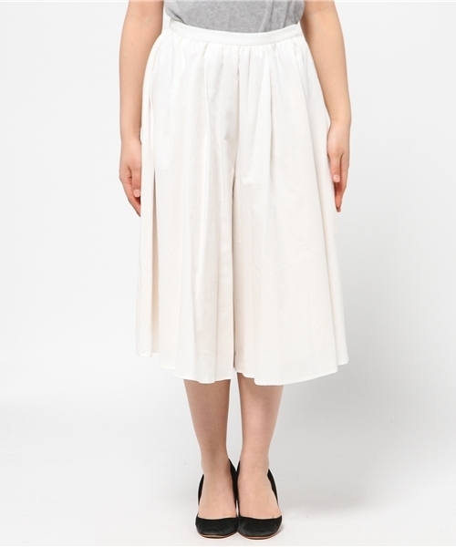 N.（N. Natural Beauty Basic）（エヌエヌナチュラルビューティーベーシック）の「【non-no7月号掲載】エアリーガウチョパンツ（その他パンツ・レディース・ホワイト/ブルー/ネイビー・MEDIUM/SMALL）」の4枚目の写真