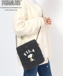 PEANUTS（ピーナッツ）の「FILA×PEANUTSコラボ（フィラ×ピーナッツ）スヌーピーボアサコッシュ（ショルダーバッグ）」